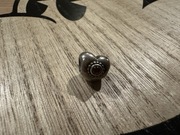 Pandora oryginalny charms serce z rodolitem 