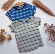 Zestaw komplet bluzek w paski Smyk 98 Cool Club niebieska szara bluzka 