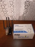 Wzmacniacz sygnału Wi-fi Range Extender czarny