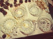 Miseczki drost Ząbkowice rosa PRL