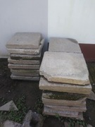 Płyty chodnikowe, beton 34szt