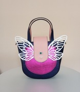 Ego Bosca seven senses designerska skórzana torebka 2w1 z dodatk. paskiem