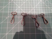 Karabińczyki do kordzika lotniczego 4szt.