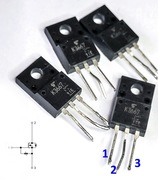 Tranzystor 2SK3667 NMOSFET 600V 7,5A 45W 1R