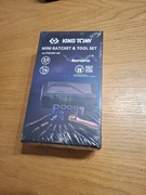 King Tony zestaw narzędzi 1/4 grzechotka bity nasadki P2523MT-AM