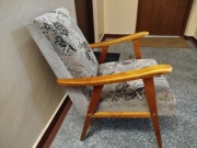 Fotel z PRL po renowacji