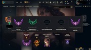 Konto League of Legends Master Tier Hand leveled 55% wr EUNE
