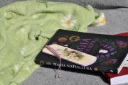 Zakładka do książki – zdobiona metodą decoupage