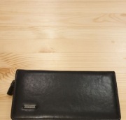 SKÓRZANY PORTFEL NATURALNA SKÓRA "MAKEY" RĘCZNIE WYKONANY