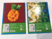 Zeszyty papierów kolorowych TOP-2000 Creatino A5/10K 80G 2 sztuki