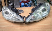 Lampy przód peugeot 206 206cc soczewka ksenon ringi 