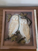 Ceramiczna płytka, Sowy nr 956, Jie Gantofta