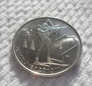 Kanada 25 centów 2007 KM# 685 XXI Zimowa Olimpiada Vancouver 2010 Biathlon