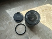 Samyang 28mm 1.8 Sony FE + osłona + filtr + pudełko 
