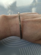 Srebrna bransoletka warmet 