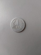 1zł rok 1949 beż znaku mennicy 