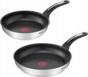 ZESTAW patelni TEFAL Emotion INDUKCJA 2el 24cm 28cm nowe
