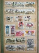 klaser ze znaczkami Czechosłowacja polska prl stare cały wypełniony