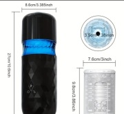 Męski Telekopowy Masturbator zapewniający stymulację pochwy