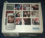 Nokia n80 oryginalne pudełko kolor srebrny vintage