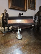 Antyk lampka,lampa,bankierka,bankierska,gabinetowa oryginał