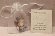 Aniołek brelok -  podziękowanie dla gości Chrzest Święty,Komunia 