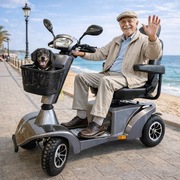 NOWY Skuter inwalidzki elektryczny STERLING S700 terenowy SZYBKI