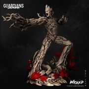 Groot Strażnicy Galaktyki Marvel MCU Figurka 1/6 Ręcznie Malowana