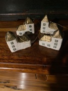 Cztery domki na choinkę od Madam Stolz