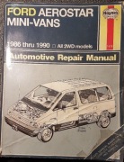 Ford Aerostar mini-vans Haynes książka serwisowa