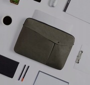 Etui torba na laptopa 17" zieleń khaki