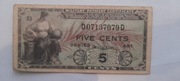 Military Payment Certificate z 1948r - 5 centów 
