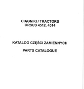 Katalog części Ursus 4512, 4514