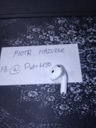 Prawa słuchawka AirPods 4. generacji bez ANC (A3050)