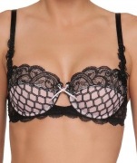 LISE CHARMEL koronkowy biustonosz half-cup,soft J`AVOUE 70B