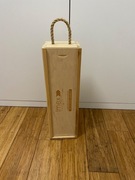 Drewniana skrzynka na wino pudełko