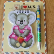 Notes z długopisem I Love Austaralia nowy oryginał