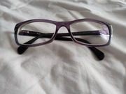 Okulary korekcyjne Ray Ban w etui firmowym fioletowe OKAZJA!