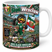 Slask Wroclaw prezent dla kibica pilki noznej kubek dla dziecka ekstraklasa