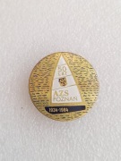 Odznaka 50 lat AZS Poznań sekcja żeglarska 1934-1984 (PRL)