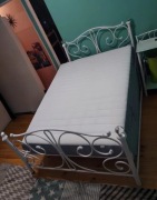 Materac VALEVAG mat spr kie 120x200 twardy/jasnoniebieski