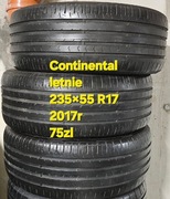 Opony letnie 235/55 r17 trzy sztuki