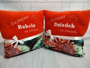 Poduszki na Dzień Babci i Dziadka 