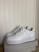 Buty używane Nike Air Force 1 Low org białe skorzane 38