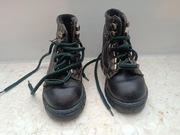 Buty zimowe skórzane rozmiar 24 bardzo ciepłe i ładne 