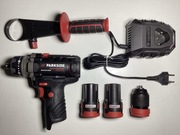 Parkside wkrętarka wiertarka 12V 80 Nm PPBSSA 12 A1 zestaw