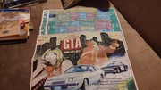 Grand Theft Auto GTA oryginalne map i plakat