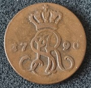 Grosz 1790 r EB Stanisław August Poniatowski 