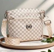 Damska torebka listonoszka regulowany szeroki pasek Nowa