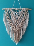 Makrama rękodzieło Handmade ozdoba ścienna